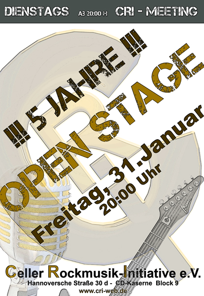 Open Stage im Cri mit Werner Strong